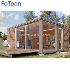 Modernt containerhem